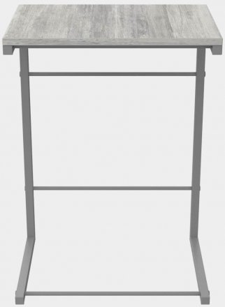 Столик приставний Террі Ferrum-decor 650x440x330 Сірий метал ДСП Бетон 16 мм (FRD-104668)