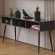 Тумба під телевізор Кентук Ferrum-decor 45x139x38 Чорний метал ДСП Сосна Кембра 16 мм (FRD-106728)