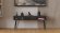 Тумба під телевізор Кентук Ferrum-decor 45x139x38 Чорний метал ДСП Сосна Кембра 16 мм (FRD-106728)