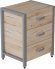 Тумба універсальна Ferrum-decor Вів'єн 3 50x41x40 сірий ДСП Дуб Сан-Марино 16мм (FRD-104197)
