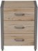 Тумба універсальна Ferrum-decor Вів'єн 3 50x41x40 сірий ДСП Дуб Сан-Марино 16мм (FRD-104197)