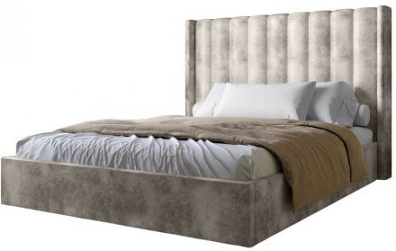 Двоспальне ліжко з підйомним механізмом LION Ніно 160x200 см SILK 102 Айворі (LION-045052) Двоспальне ліжко з підйомним механізмом LION Ніно 160x200 см SILK 102 Айворі (LION-045052)