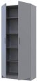 Комплект полиць для шафи Doros Promo Сірий 3шт. 86.7х35х1.6 DRS-011631