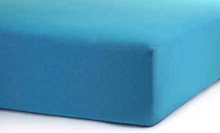 В'язане покривало Soft Night бірюзове 160х200 см