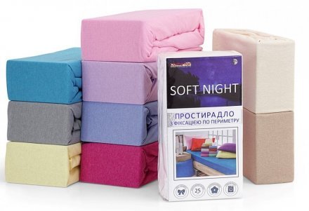 В'язане покривало Soft Night бірюзове 160х200 см