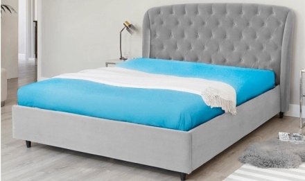 В'язане покривало Soft Night бірюзове 160х200 см