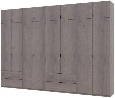 Комплект шаф для одягу Doros Лукас (2 шт.) 340х50х240 см Канноло (DRS-011858) Комплект шаф для одягу Doros Лукас (2 шт.) 340х50х240 см Канноло (DRS-011858)