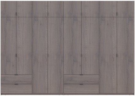Комплект шаф для одягу Doros Лукас (2 шт.) 340х50х240 см Канноло (DRS-011858) Комплект шаф для одягу Doros Лукас (2 шт.) 340х50х240 см Канноло (DRS-011858)