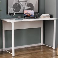 Письмовий стіл Ferrum-decor Курт 75x100x70 білий ДСП Біле 16мм (FRD-102226)