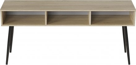 Тумба під телевізор Кентук Ferrum-decor 45x139x38 Чорний метал ДСП Дуб Сонома 16 мм (FRD-106730) Тумба під телевізор Кентук Ferrum-decor 45x139x38 Чорний метал ДСП Дуб Сонома 16 мм (FRD-106730)