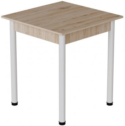 Стіл кухонний Ferrum-decor Агата 75x90x90 Білий ДСП Сан-Марино 16мм (FRD-105638) Стіл кухонний Ferrum-decor Агата 75x90x90 Білий ДСП Сан-Марино 16мм (FRD-105638)