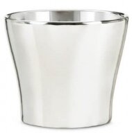 Кашпо для квітів Mirror Silver кераміка 15 дзеркальний 58690