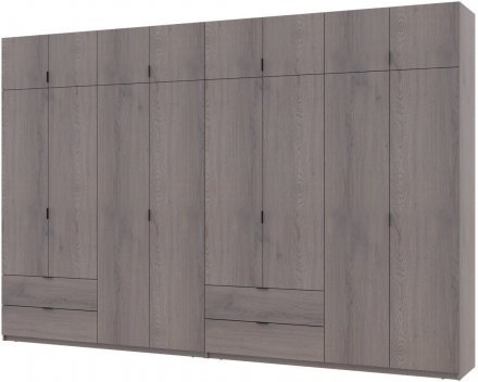 Комплект шаф для одягу Doros Лукас (2 шт.) 360х50х240 см Канноло (DRS-011859) Комплект шаф для одягу Doros Лукас (2 шт.) 360х50х240 см Канноло (DRS-011859)