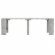 Обідній розсувний стіл для кухні Неман ПІТОН Лайт Бетон (NEM-121038)