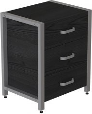 Тумба універсальна Ferrum-decor Вів'єн 3 50x41x40 сірий ДСП Сосна Кембра 16мм (FRD-104200) Тумба універсальна Ferrum-decor Вів'єн 3 50x41x40 сірий ДСП Сосна Кембра 16мм (FRD-104200)