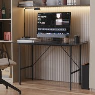 Стіл письмовий Line Тайм Ferrum-decor 750x1200x600 Чорний метал ДСП Сосна Кембра 16 мм (FRD-104887)