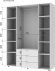 Шафа розпашна для одягу Doros Гелар 155х49,5х203,4 см Дуб сонома (DRS-011102)