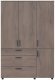 Шафа для одягу Doros Торн Кремона Канноло 3 ДСП/3Ш (полиці) 135х51.6х200 (DRS-012068)