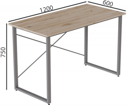 Комп'ютерний стіл Ferrum-decor Дейв 75x120x60 сірий ДСП Дуб Сан-Марино 16мм (FRD-102371) Комп'ютерний стіл Ferrum-decor Дейв 75x120x60 сірий ДСП Дуб Сан-Марино 16мм (FRD-102371)
