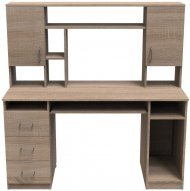 Стіл комп'ютерний Анжело Ferrum-decor 1400x1422x600 ДСП Дуб Сонома 16 мм (FRD-104707) Стіл комп'ютерний Анжело Ferrum-decor 1400x1422x600 ДСП Дуб Сонома 16 мм (FRD-104707)