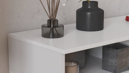 Тумба під телевізор Кентук Ferrum-decor 45x139x38 Чорний метал ДСП Білий 16 мм (FRD-106733) Тумба під телевізор Кентук Ferrum-decor 45x139x38 Чорний метал ДСП Білий 16 мм (FRD-106733)