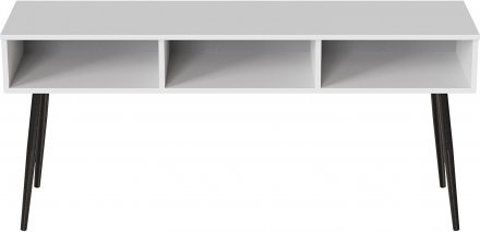 Тумба під телевізор Кентук Ferrum-decor 45x139x38 Чорний метал ДСП Білий 16 мм (FRD-106733) Тумба під телевізор Кентук Ferrum-decor 45x139x38 Чорний метал ДСП Білий 16 мм (FRD-106733)