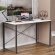 Письмовий стіл Ferrum-decor Серії Конект 75x120x600 чорний ДСП Біле 16мм (FRD-104201)