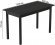 Стіл кухонний Ferrum-decor Маріо 75x120x80 Чорний ДСП Сосна Кембра 16мм (FRD-105740)