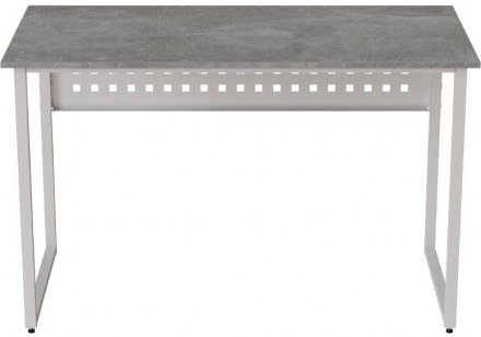 Стіл письмовий Майк Ferrum-decor 75x100x70 Білий метал ДСП Бетон 32 мм (FRD-106529) Стіл письмовий Майк Ferrum-decor 75x100x70 Білий метал ДСП Бетон 32 мм (FRD-106529)