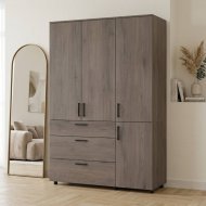 Шафа для одягу Doros Торн Кремона Канноло 3 ДСП/3Ш (штанга) 135х51.6х200 (DRS-012069) Шафа для одягу Doros Торн Кремона Канноло 3 ДСП/3Ш (штанга) 135х51.6х200 (DRS-012069)