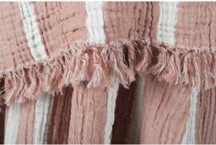 Плед-накидка Cocoon Stripe orange 130х170 см 2000022196543