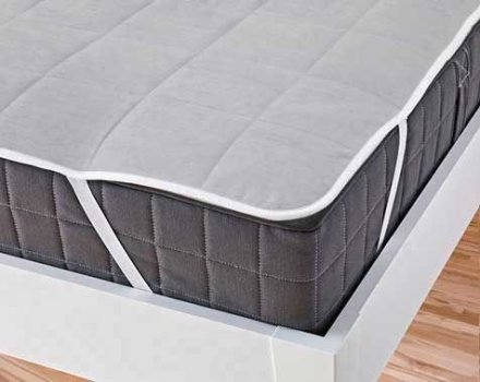 Наматрацник бязевий меланж Melange Cotton 90х195 см MCE000236