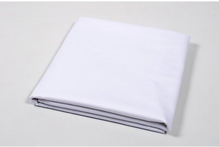 Простирадло Готель сатин класік білий Туреччина 180х200х25 на гумці svt-2000022242080