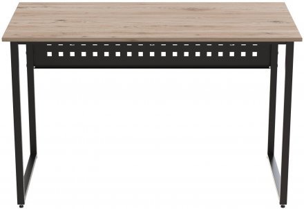 Комп'ютерний стіл Ferrum-decor Майк 75x100x60 чорний ДСП Дуб Сан-Марино 32мм (FRD-103855) Комп'ютерний стіл Ferrum-decor Майк 75x100x60 чорний ДСП Дуб Сан-Марино 32мм (FRD-103855)