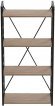 Етажерка 4/60 Ferrum-decor Серії Конект 120x60x28 чорний ДСП Дуб Сан-Марино 16мм (FRD-104237)