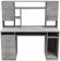 Стіл комп'ютерний Анжело Ferrum-decor 1400x1422x600 ДСП Бетон 16 мм (FRD-104709)