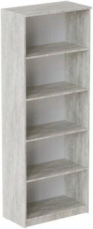 Шафа Анжело Ferrum-decor на 5 полиць 1900x800x380 ДСП Бетон 16 мм (FRD-105048) Шафа Анжело Ferrum-decor на 5 полиць 1900x800x380 ДСП Бетон 16 мм (FRD-105048)