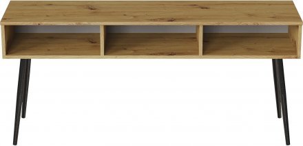 Тумба під телевізор Кентуки Ferrum-decor 45x139x38 Чорний метал ДСП Дуб Артизан 16 мм (FRD-106734) Тумба під телевізор Кентуки Ferrum-decor 45x139x38 Чорний метал ДСП Дуб Артизан 16 мм (FRD-106734)