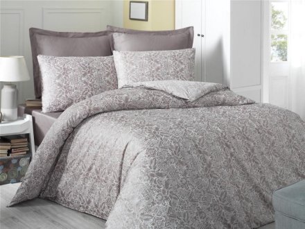 Постільний комплект 200х220 см Sateen Cappucino Постільний комплект 200х220 см Sateen Cappucino