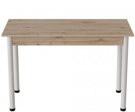 Стіл кухонний Ferrum-decor Беніта 75x120x60 Білий ДСП Сан-Марино 16мм (FRD-105641)