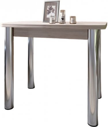 Обідній стіл розкладний LION Нота Самоа димчастий 60x90/90x120 (LION-041288)