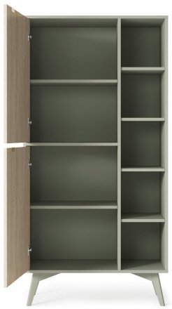 Стелаж Perfect Home Форест / Forest RG80 2-дверний Евкаліпт/ялиця сканді (PFH-091478) Стелаж Perfect Home Форест / Forest RG80 2-дверний Евкаліпт/ялиця сканді (PFH-091478)