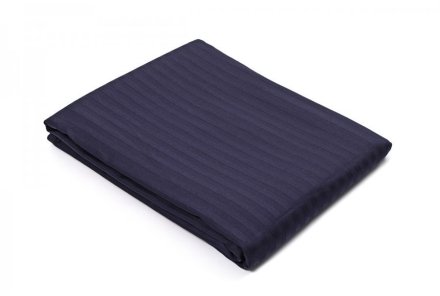 Простирадло Готель сатин страйп 1х1 темно-синій Туреччина 180х200х25 на гумці svt-2000022251174 Простирадло Готель сатин страйп 1х1 темно-синій Туреччина 180х200х25 на гумці svt-2000022251174