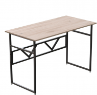 Комп'ютерний стіл Ferrum-decor Раян 75x140x70 чорний ДСП Дуб Сан-Марино 32мм (FRD-103729) Комп'ютерний стіл Ferrum-decor Раян 75x140x70 чорний ДСП Дуб Сан-Марино 32мм (FRD-103729)