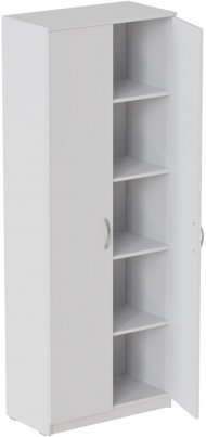 Шафа Анжело Ferrum-decor на 5 полиць 2 двері 1900x800x380 ДСП Біле 16 мм (FRD-105049)