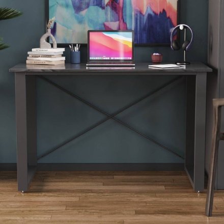 Письмовий стіл Ferrum-decor Драйв 750x1200x700 Чорний метал ДСП Сосна Кембра 32 мм (FRD-103382) Письмовий стіл Ferrum-decor Драйв 750x1200x700 Чорний метал ДСП Сосна Кембра 32 мм (FRD-103382)