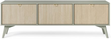 Тумба під ТВ Perfect Home Форест / Forest RTV158 3-дверна Евкаліпт/ялиця сканді (PFH-091474)