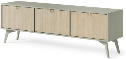 Тумба під ТВ Perfect Home Форест / Forest RTV158 3-дверна Евкаліпт/ялиця сканді (PFH-091474)