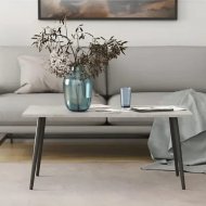 Стіл журнальний Монтана Ferrum-decor 45x100x50 Чорний метал ДСП Бетон 16 мм (FRD-106711) Стіл журнальний Монтана Ferrum-decor 45x100x50 Чорний метал ДСП Бетон 16 мм (FRD-106711)