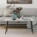 Стіл журнальний Монтана Ferrum-decor 45x100x50 Чорний метал ДСП Бетон 16 мм (FRD-106711)